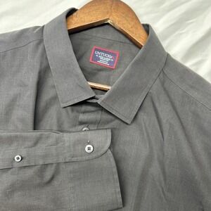 UNTUCKit Button Up Shirt Men's 3XL Black Solid Long Sleeve All‎ Cotton